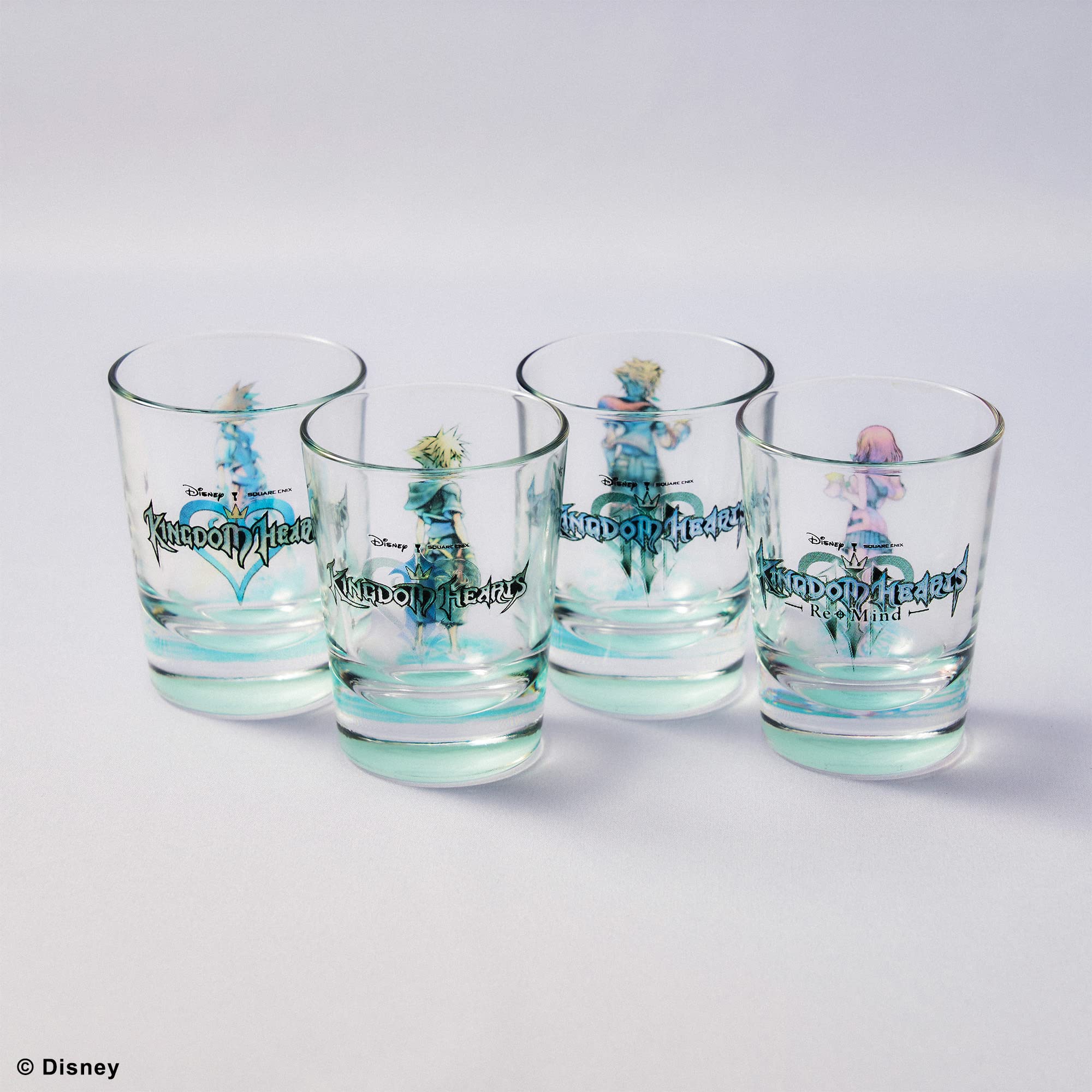 Square Enix Kingdom Hearts Mini Glass Set- Japan Figure Store - #1 Bring To You The Best Japanese Goods