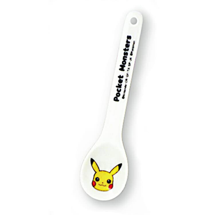 Kinjo Pottery Pokemon Ceramic Spoon Pikachu Face Up 143228 Pottery Mini Spoon- Japan Figure Store - #1 Bring To You The Best Japanese Goods