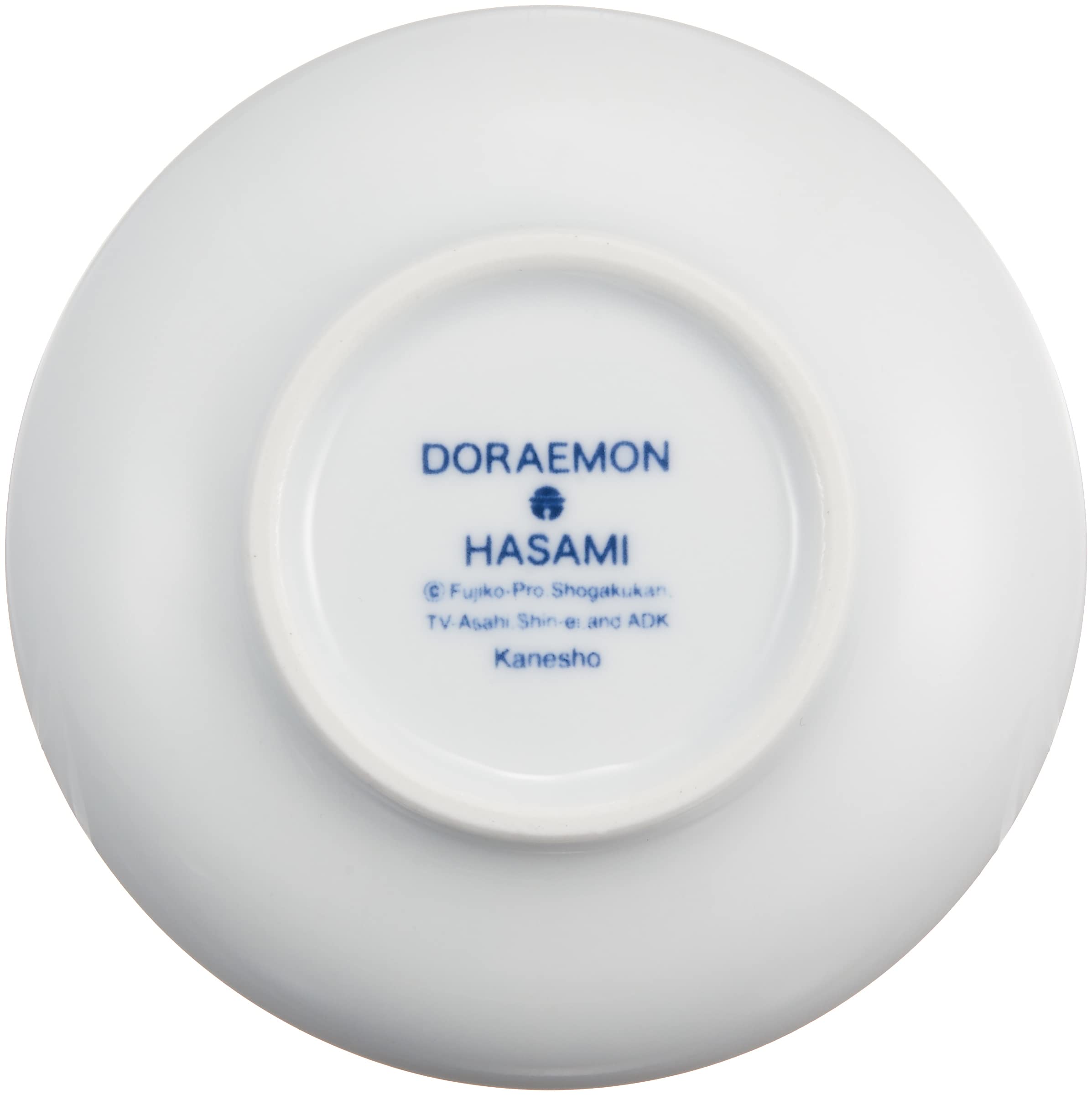 Kinsho Pottery Doraemon Plate 10cm Takecopter 009177 White- Japan Figure Store - #1 Bring To You The Best Japanese Goods