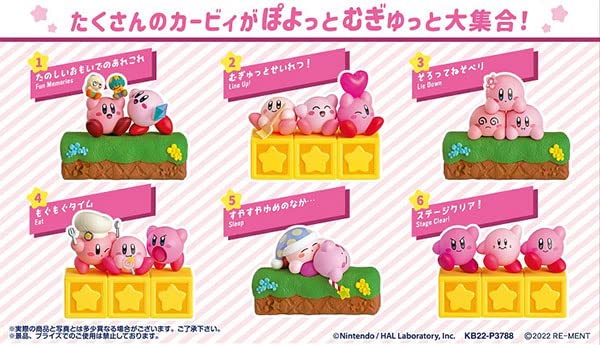 Kirby Of The Stars 30Th Narabe! Poyotto Collection Box Of 6- Japan Figure Store - #1 Bring To You The Best Japanese Goods