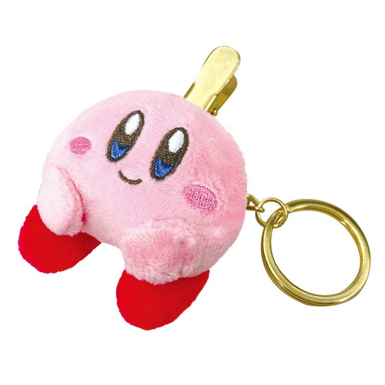 Kirby&S Dream Land Plush Key Clip Kirby Smile- Japan Figure Store - #1 Bring To You The Best Japanese Goods