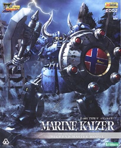 Kotobukiya 1/100 Z-knight Z A01 Type-v Marine Kaizer Plastic Model Kit Japan - Japan Figure