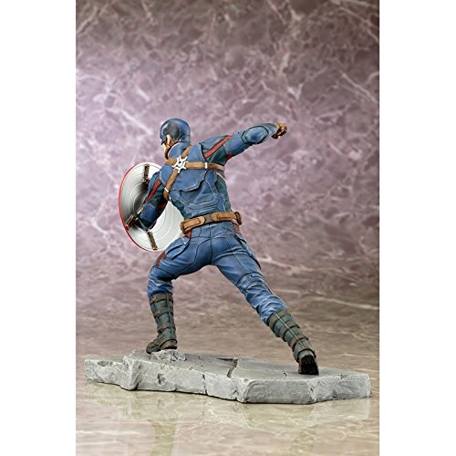 KOTOBUKIYA Mk212 Artfx+ Captain America Civil War 1/10 Scale Figure- Japan Figure Store - #1 Bring To You The Best Japanese Goods