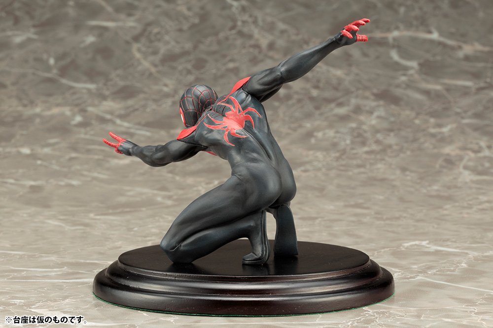 KOTOBUKIYA Artfx+ Spider-Man Miles Morales Marvel Now! 1/10 Easy Assembly Figure Kit- Japan Figure Store - #1 Bring To You The Best Japanese Goods