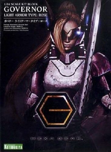 Kotobukiya Hexagear 1/24 Governor Light Armor Type Rose Model Kit- Japan Figure Store - #1 Bring To You The Best Japanese Goods
