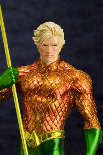 Kotobukiya Justice League Artfx+ Aquaman New52 Japan 1/10 Pvc Figure- Japan Figure Store - #1 Bring To You The Best Japanese Goods