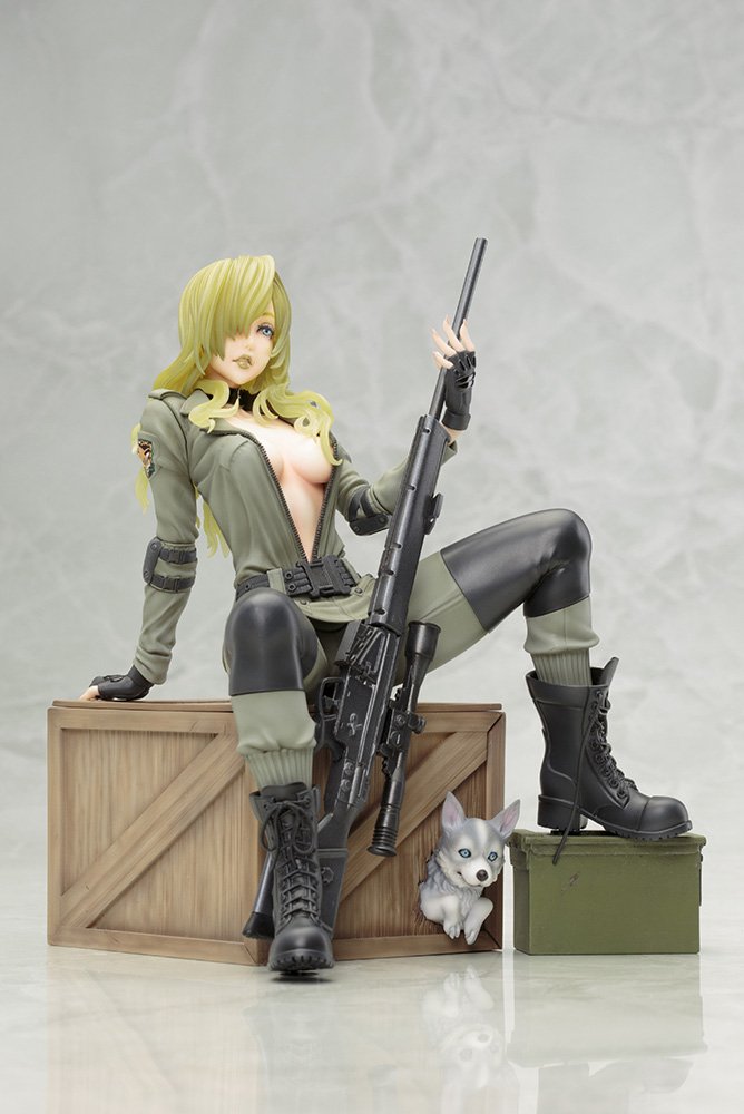 KOTOBUKIYA Sv147 Metal Gear Solid Bishoujo Sniper Wolf Pvc Figure 1/7 Scale- Japan Figure Store - #1 Bring To You The Best Japanese Goods