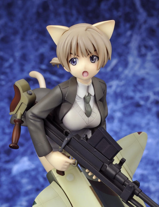 Kotobukiya 1/8 Scale Strike Witches Lynette Bishop PVC Painted Finished Figure- Japan Figure Store - #1 Bring To You The Best Japanese Goods