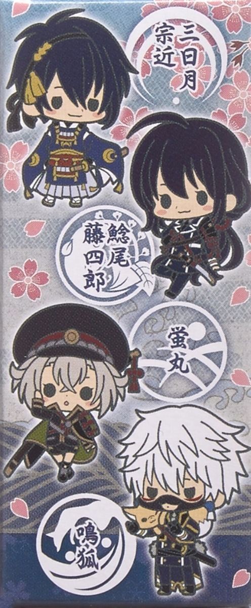 Kotobukiya Touken Ranbu 1st Squad Rubber Strap Collection 8 Pcs Box Set- Japan Figure Store - #1 Bring To You The Best Japanese Goods