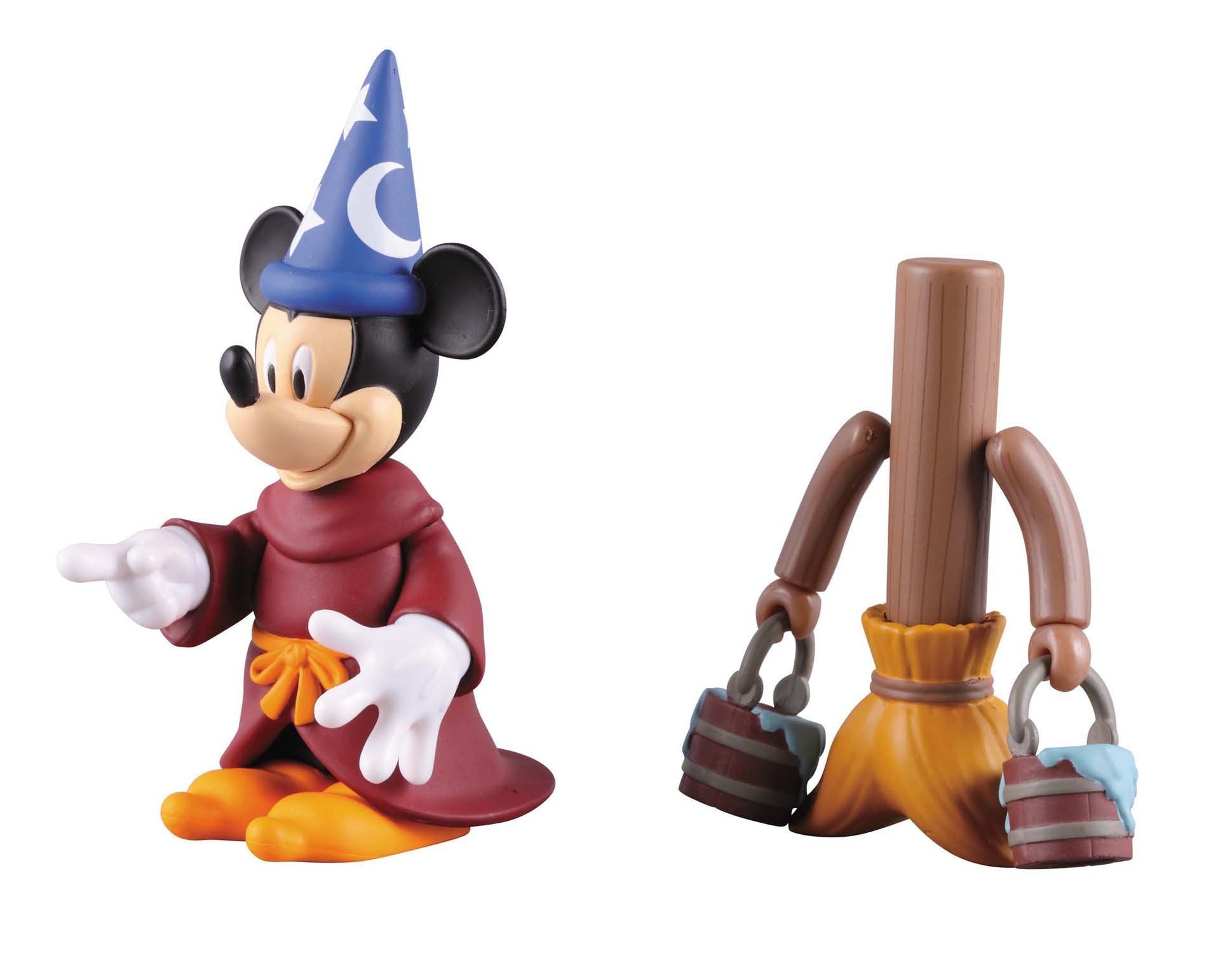 MEDICOM Kubrick-272 Mickey Mouse & Broom Fantasia Version 4530956172729- Japan Figure Store - #1 Bring To You The Best Japanese Goods