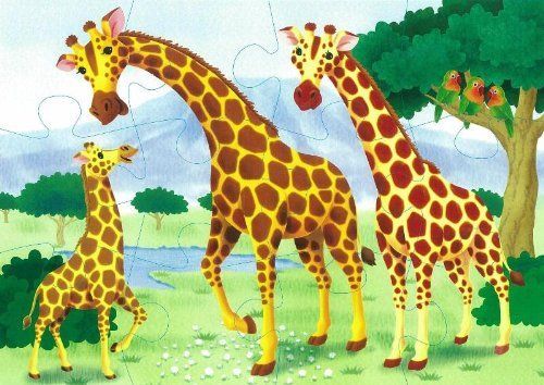 Kumon Publishing Kumon's Jigsaw Puzzle Step 2 Nakayoshi Animal Family- Japan Figure Store - #1 Bring To You The Best Japanese Goods