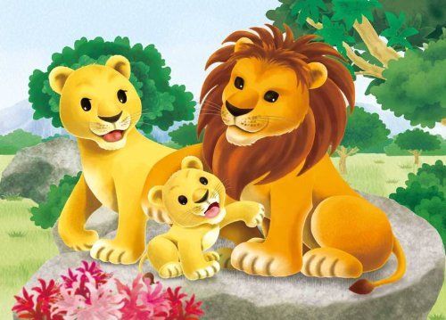 Kumon Publishing Kumon's Jigsaw Puzzle Step 2 Nakayoshi Animal Family- Japan Figure Store - #1 Bring To You The Best Japanese Goods