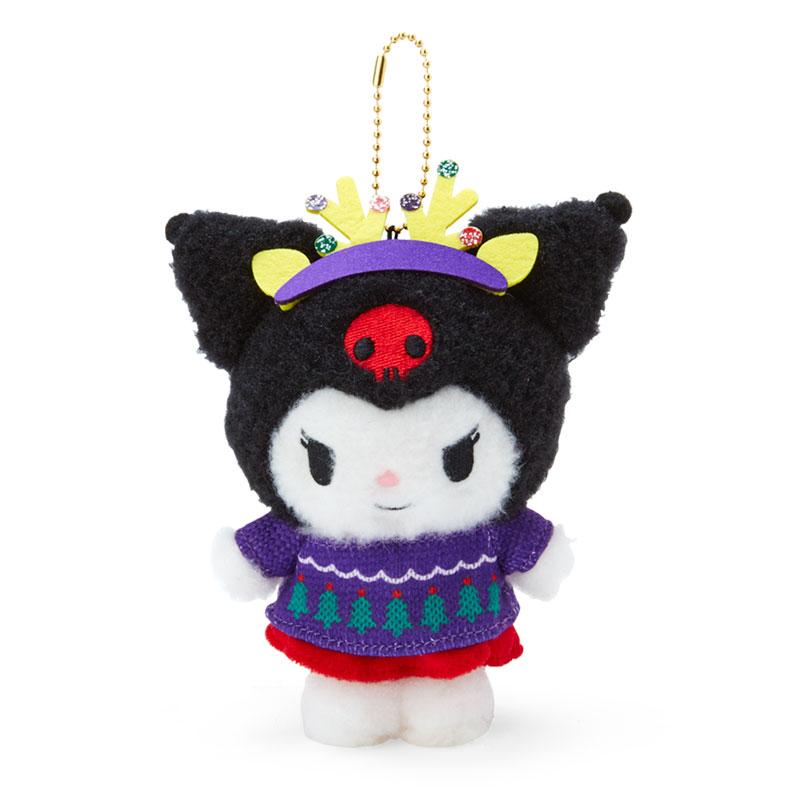Sanrio Kuromi Mascot Holder (Christmas Sweater Design)- Japan Figure Store - #1 Bring To You The Best Japanese Goods