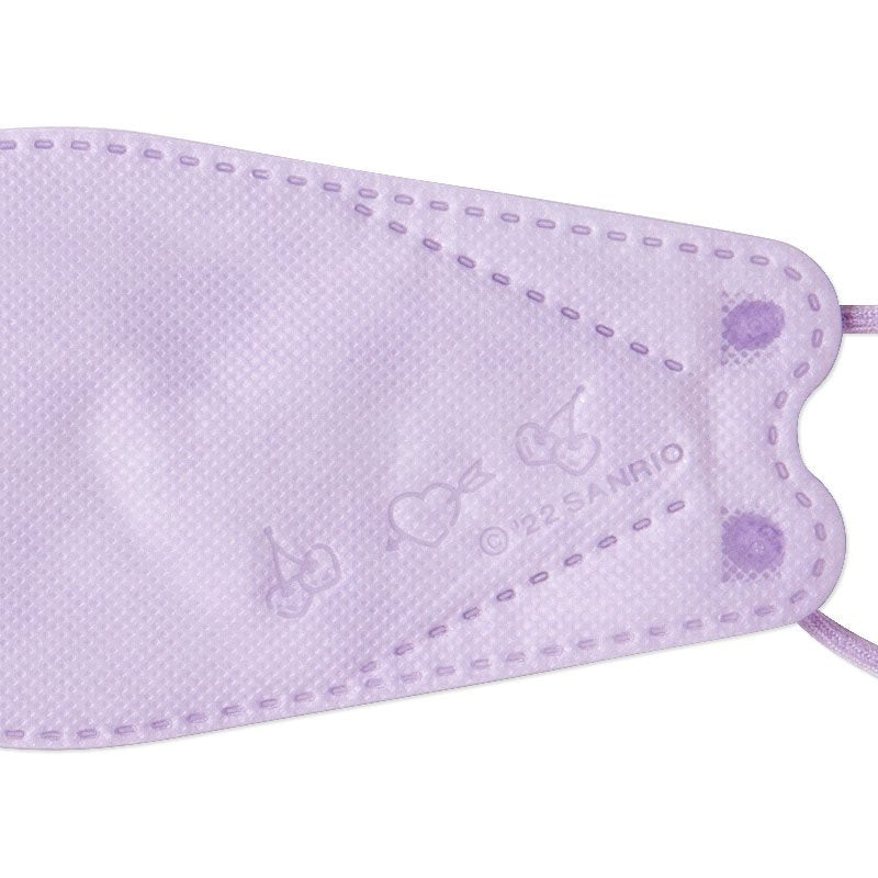 Kuromi Three-Dimensional Non-Woven Mask 5 Pieces- Japan Figure Store - #1 Bring To You The Best Japanese Goods