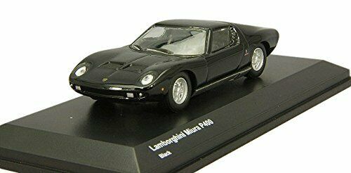 Kyosho 1/64 Lamborghini Miura P400 Black Diecast Car Ks07045a4- Japan Figure Store - #1 Bring To You The Best Japanese Goods