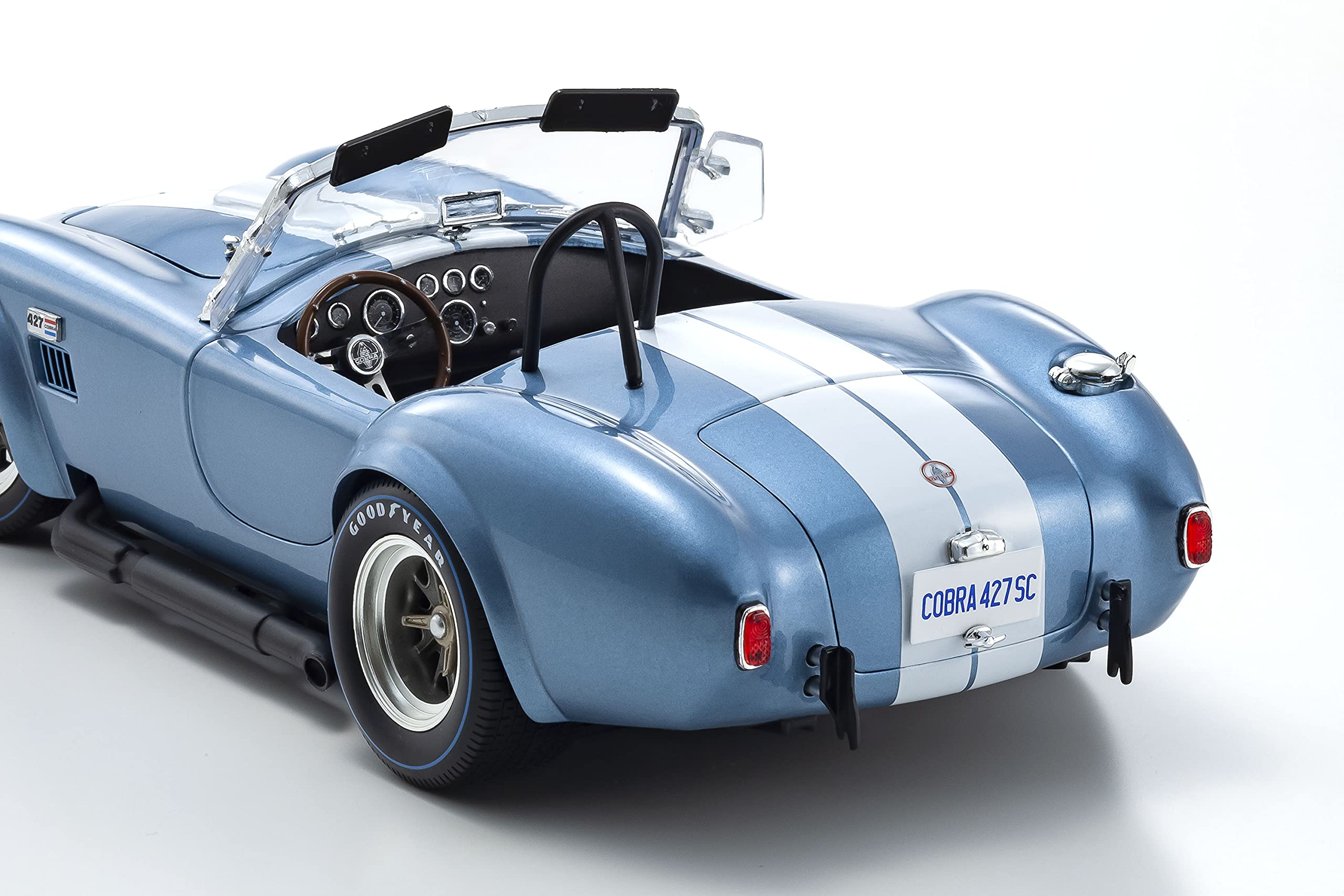 Kyosho 1/18 Shelby Cobra 427 S/C Sapphire Blue- Japan Figure Store - #1 Bring To You The Best Japanese Goods