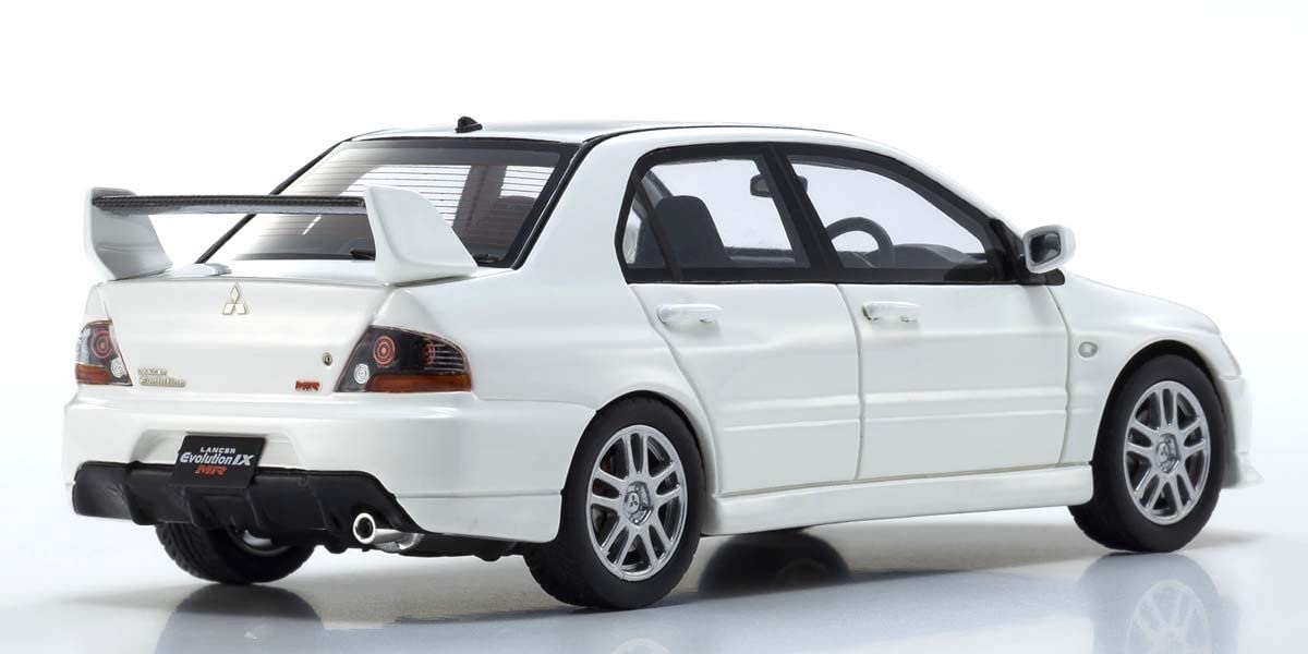 Kyosho 1/43 Mitsubishi Lancer Evo IX MR KSR43111W- Japan Figure Store - #1 Bring To You The Best Japanese Goods