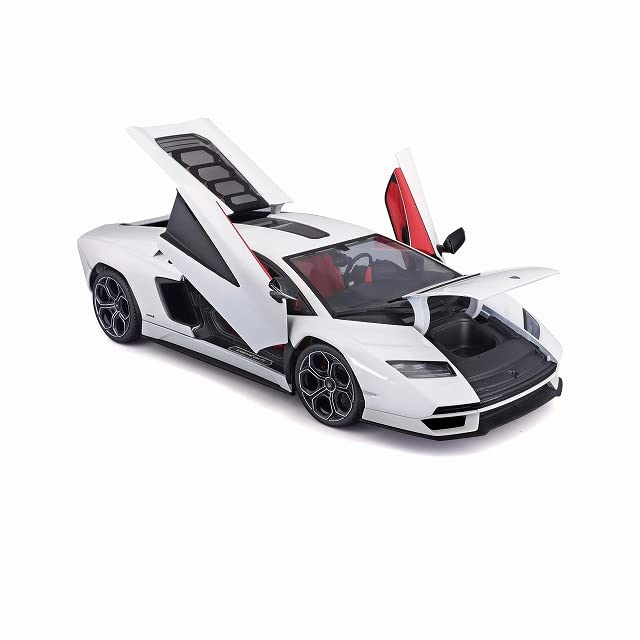 Kyosho 1/18 Lamborghini Countach Lpi 800-4 White- Japan Figure Store - #1 Bring To You The Best Japanese Goods