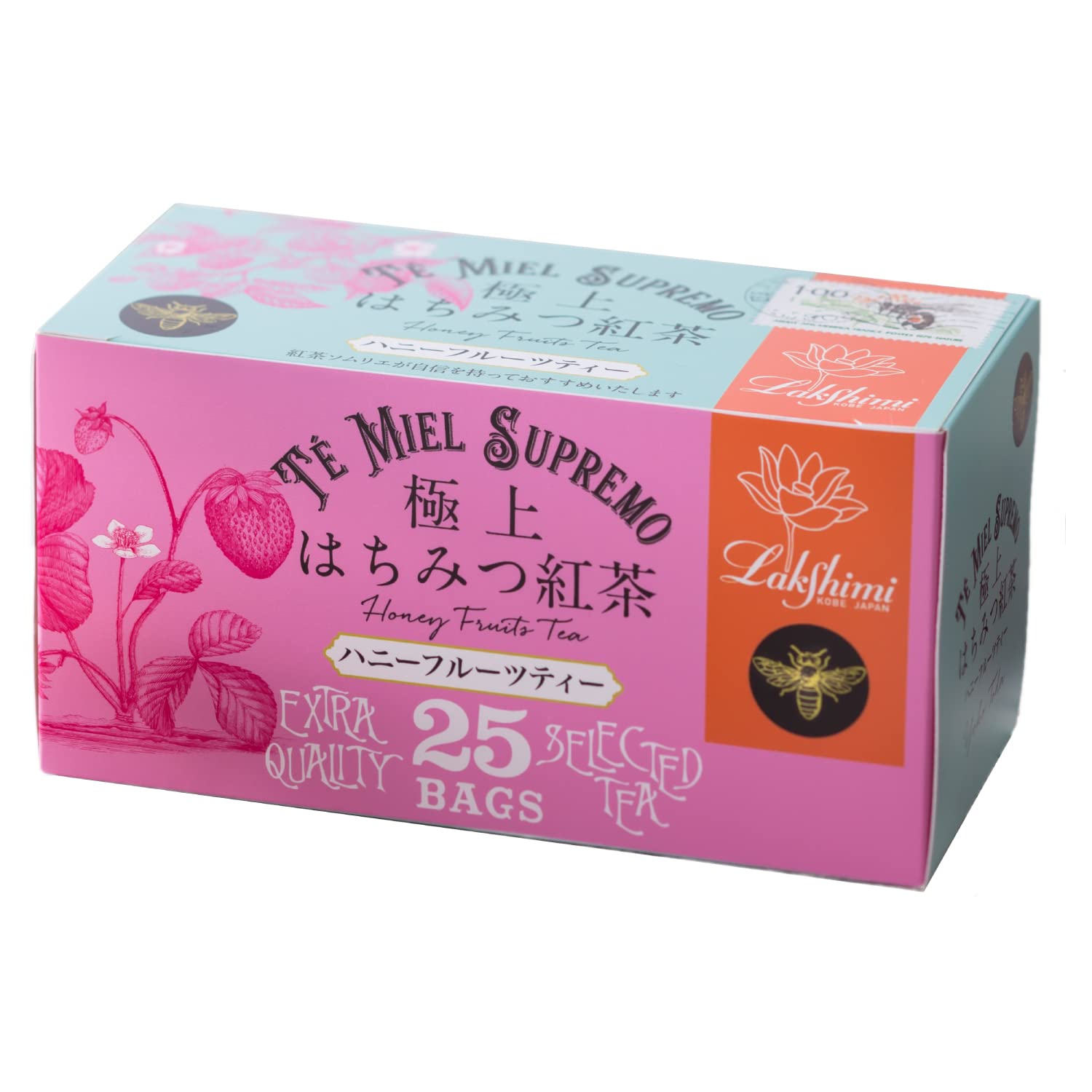 Lakshmi Honey Black Tea & Fruit Tea 25 Bags- Japan Figure Store - #1 Bring To You The Best Japanese Goods