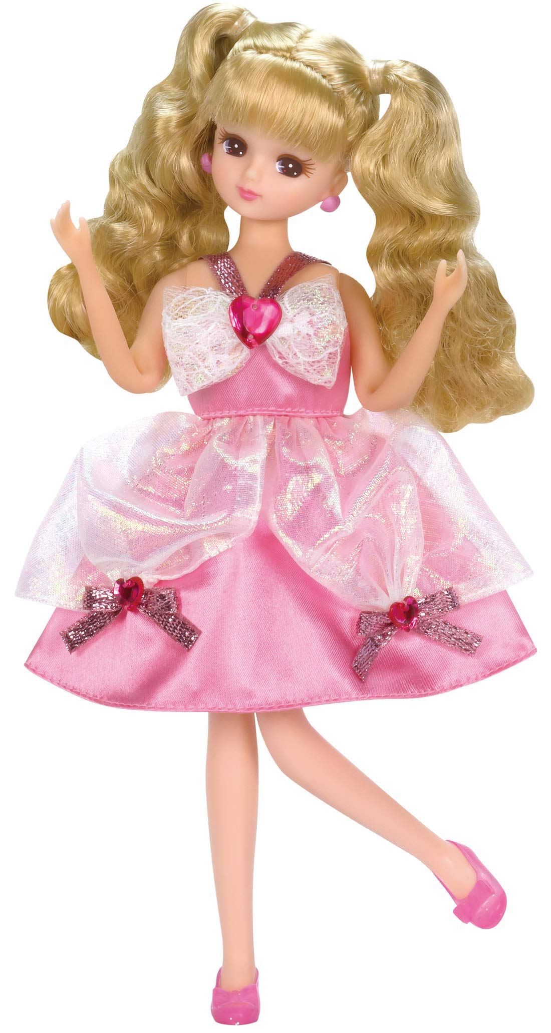 TAKARA TOMY Lw-01 Licca-Chan Pinky Heart Dress- Japan Figure Store - #1 Bring To You The Best Japanese Goods