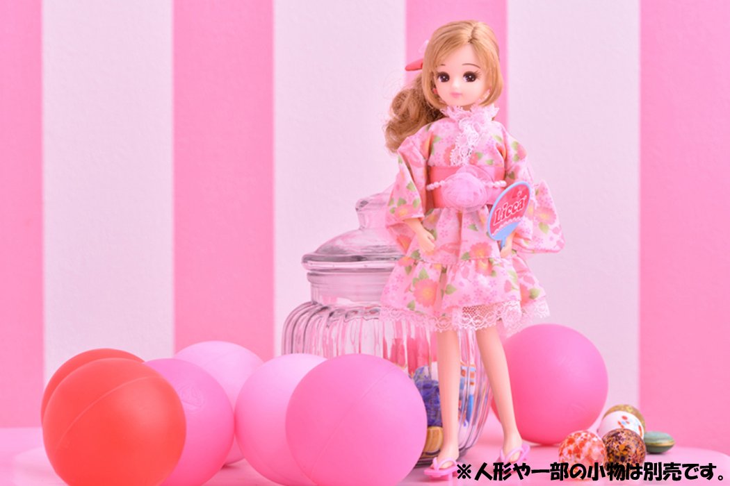 TAKARA TOMY Licca Doll Lw-13 Summer Festival Yukata Doll Not Included 863434- Japan Figure Store - #1 Bring To You The Best Japanese Goods