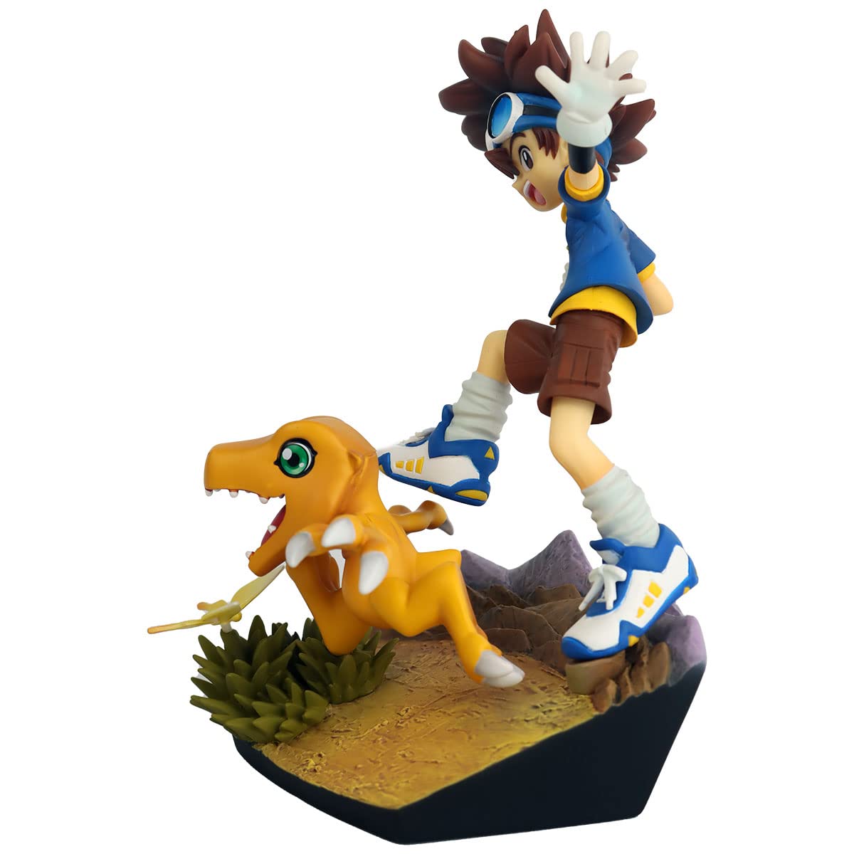 Megahouse Gem Series Digimon Adventure Taichi Yagami & Agumon 20th Anniv. Figure- Japan Figure Store - #1 Bring To You The Best Japanese Goods