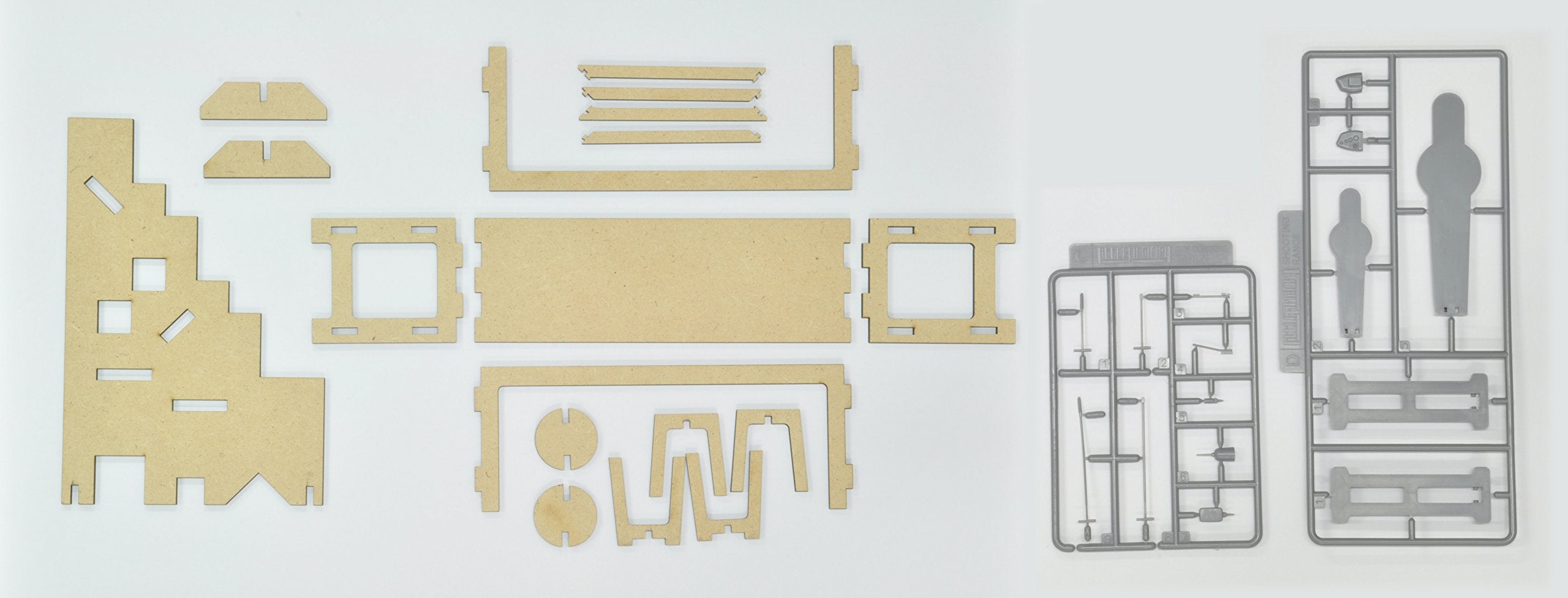 Tomytec Little Armory Ld015 Plastic Model Shooting Range B Set- Japan Figure Store - #1 Bring To You The Best Japanese Goods