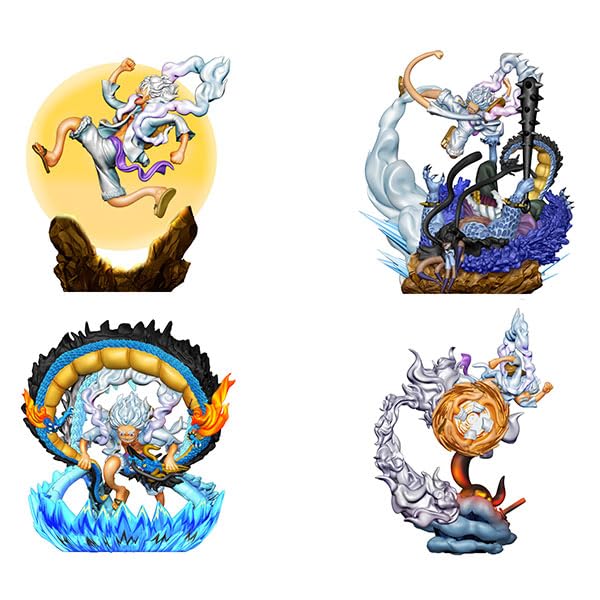 Megahouse Logbox Re Birth One Piece Gear 5 Special 4 Pieces Box Japan- Japan Figure Store - #1 Bring To You The Best Japanese Goods