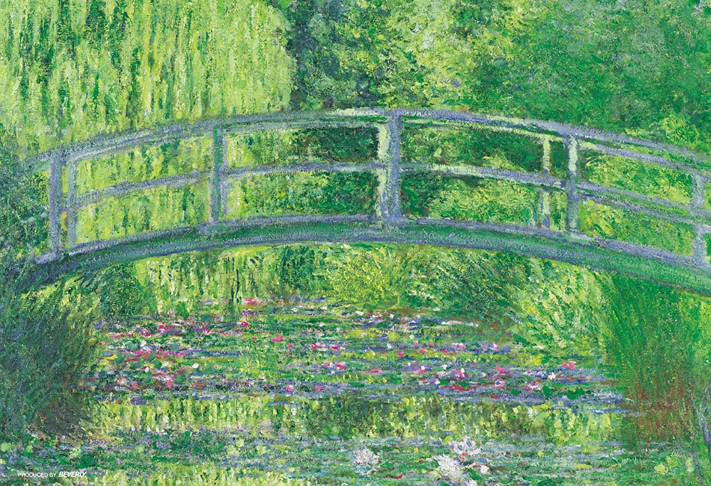 Beverly M81-626 Jigsaw Puzzle Waterlily Pond By Claude Monet (1000 S-Pieces) Scene Puzzle- Japan Figure Store - #1 Bring To You The Best Japanese Goods