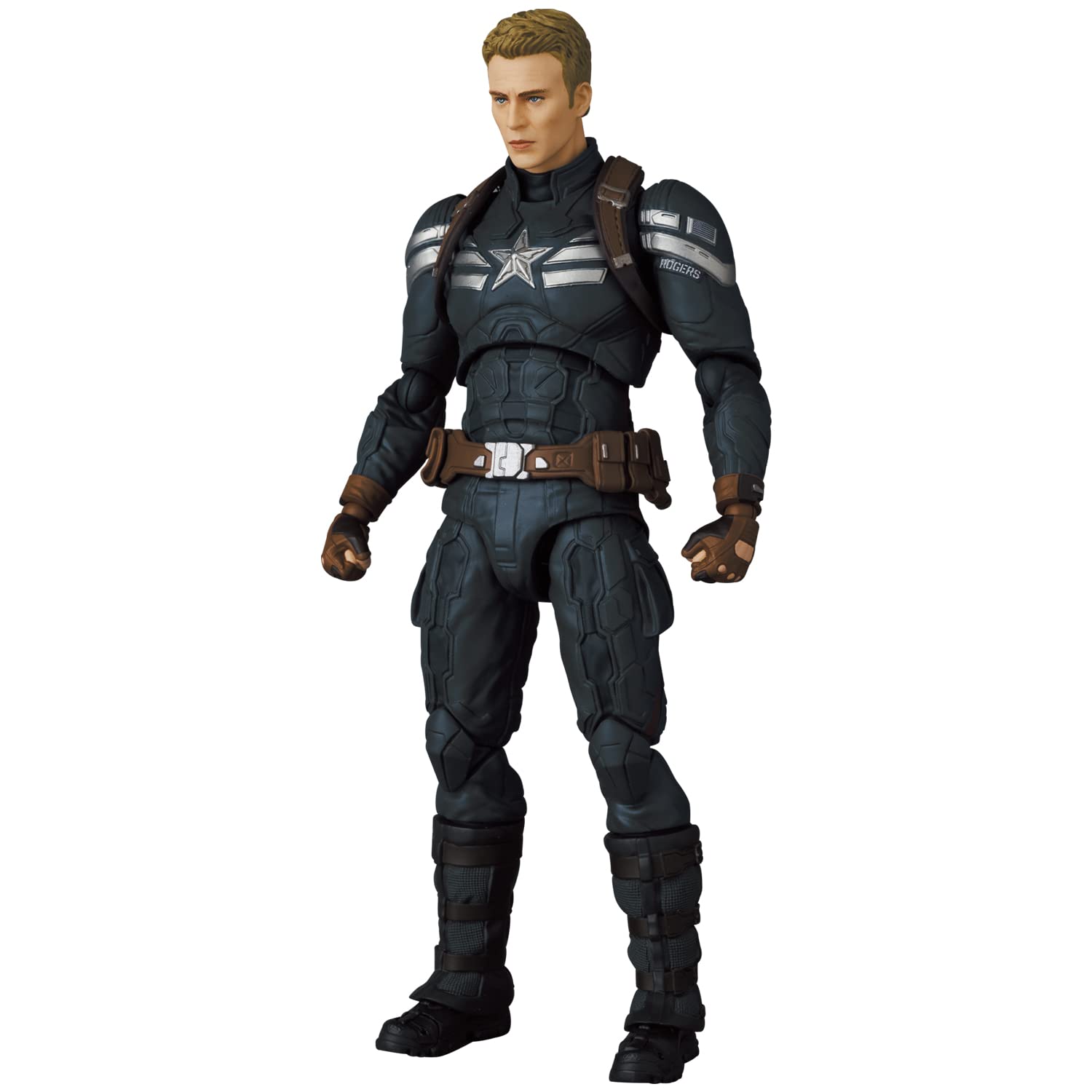 Medicom Toy Mafex No.202 Captain America Stealth Suit Action Figure Japan 160Mm- Japan Figure Store - #1 Bring To You The Best Japanese Goods