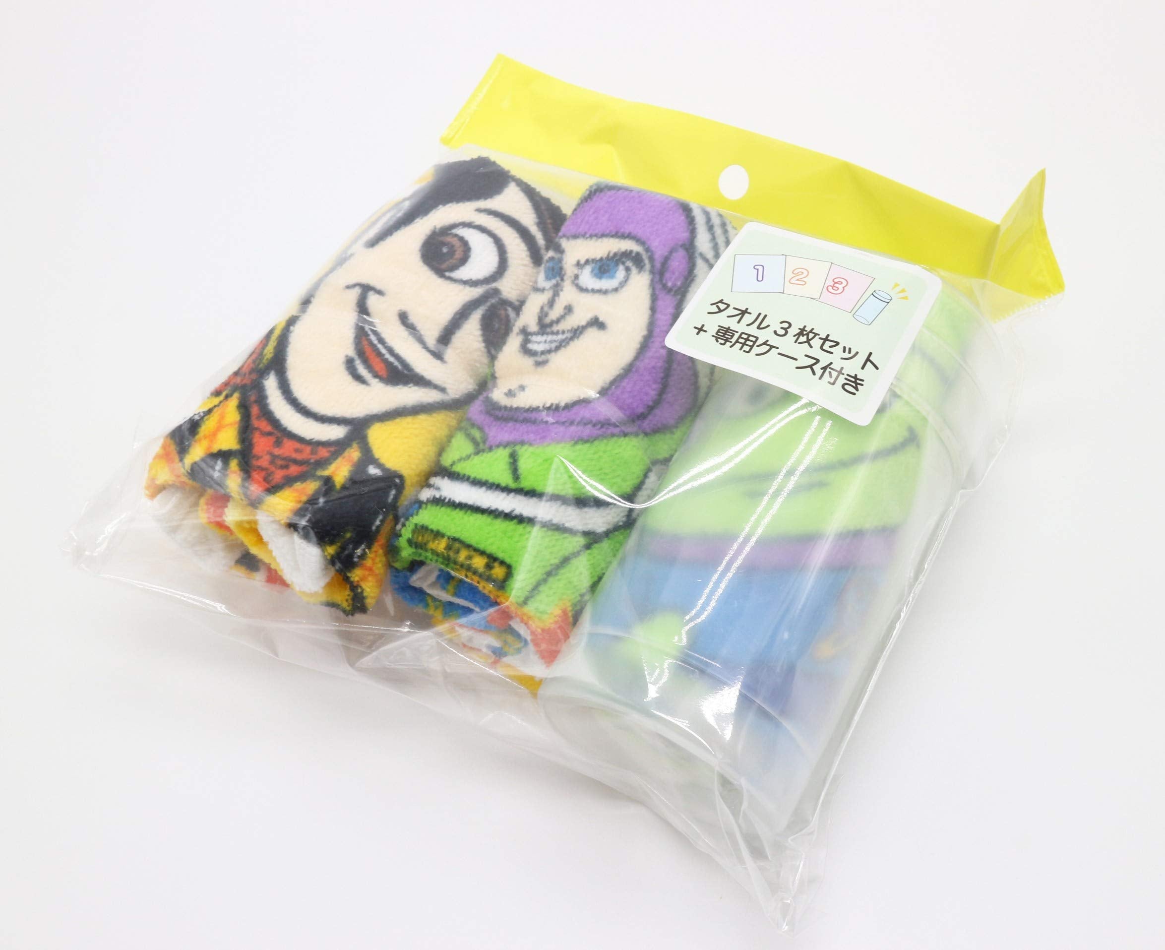 MARUSHIN Disney Toy Story Hand Towel Set 3Pcs 'Wonderful'- Japan Figure Store - #1 Bring To You The Best Japanese Goods