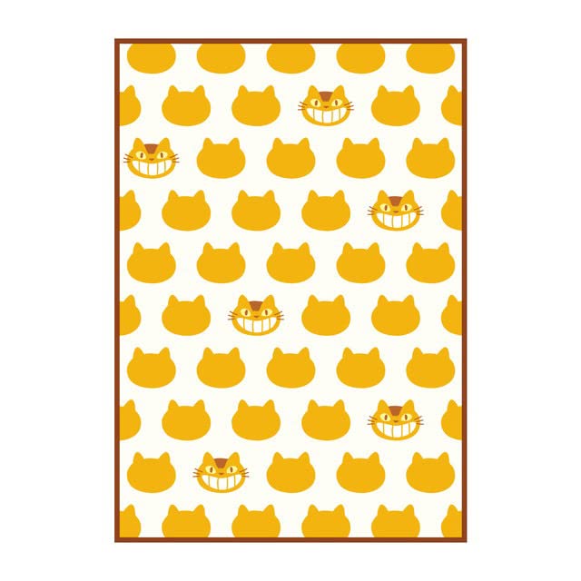 Marushin Blanket Ghibli My Neighbor Totoro Cat Bus Silhouette 1125013400- Japan Figure Store - #1 Bring To You The Best Japanese Goods