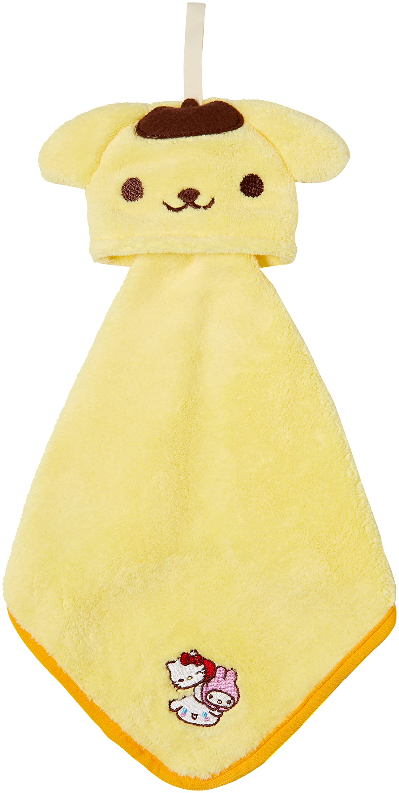 Marushin Loop Towel Micro Material Pom Pom Purin Mascot 9x15.5cm 25x25cm 3065013200- Japan Figure Store - #1 Bring To You The Best Japanese Goods