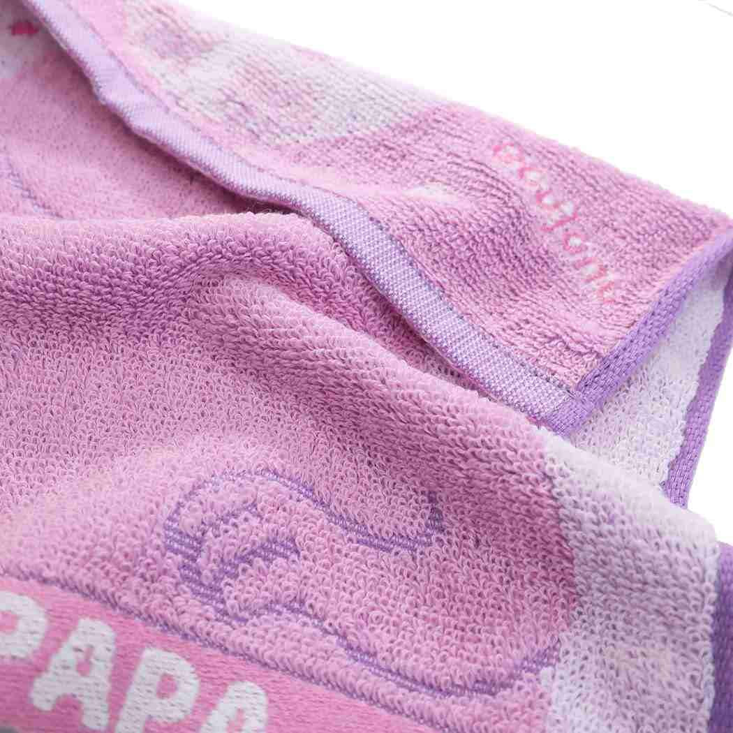MARUSHIN Barbapapa Mini Towel 'Bonjour Barbapapa'- Japan Figure Store - #1 Bring To You The Best Japanese Goods