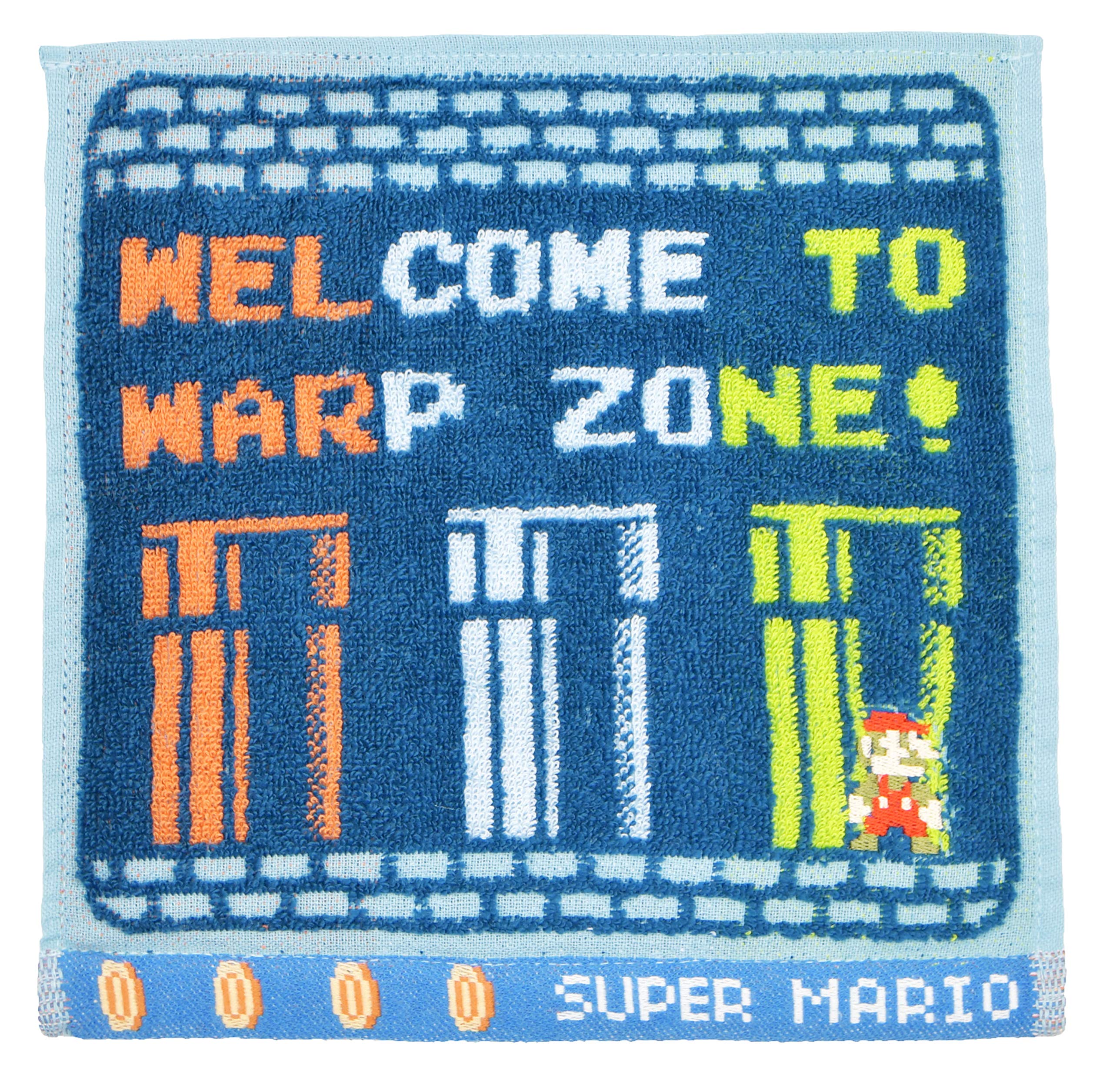 MARUSHIN Super Mario Mini Towel Warp Zone- Japan Figure Store - #1 Bring To You The Best Japanese Goods
