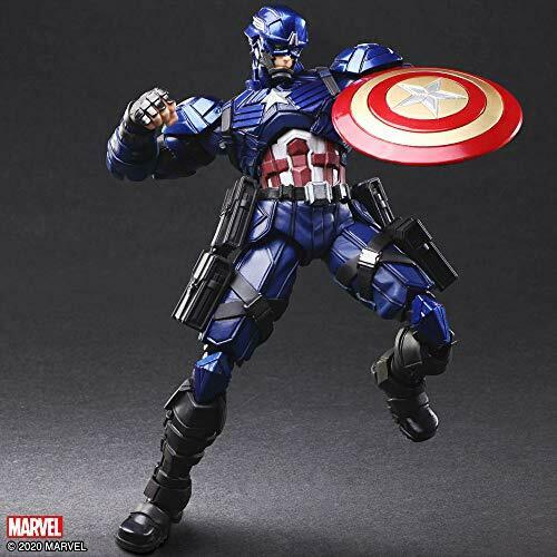 Marvel Universe Variant Bring Arts Designed By Tetsuya Nomura Captain America- Japan Figure Store - #1 Bring To You The Best Japanese Goods