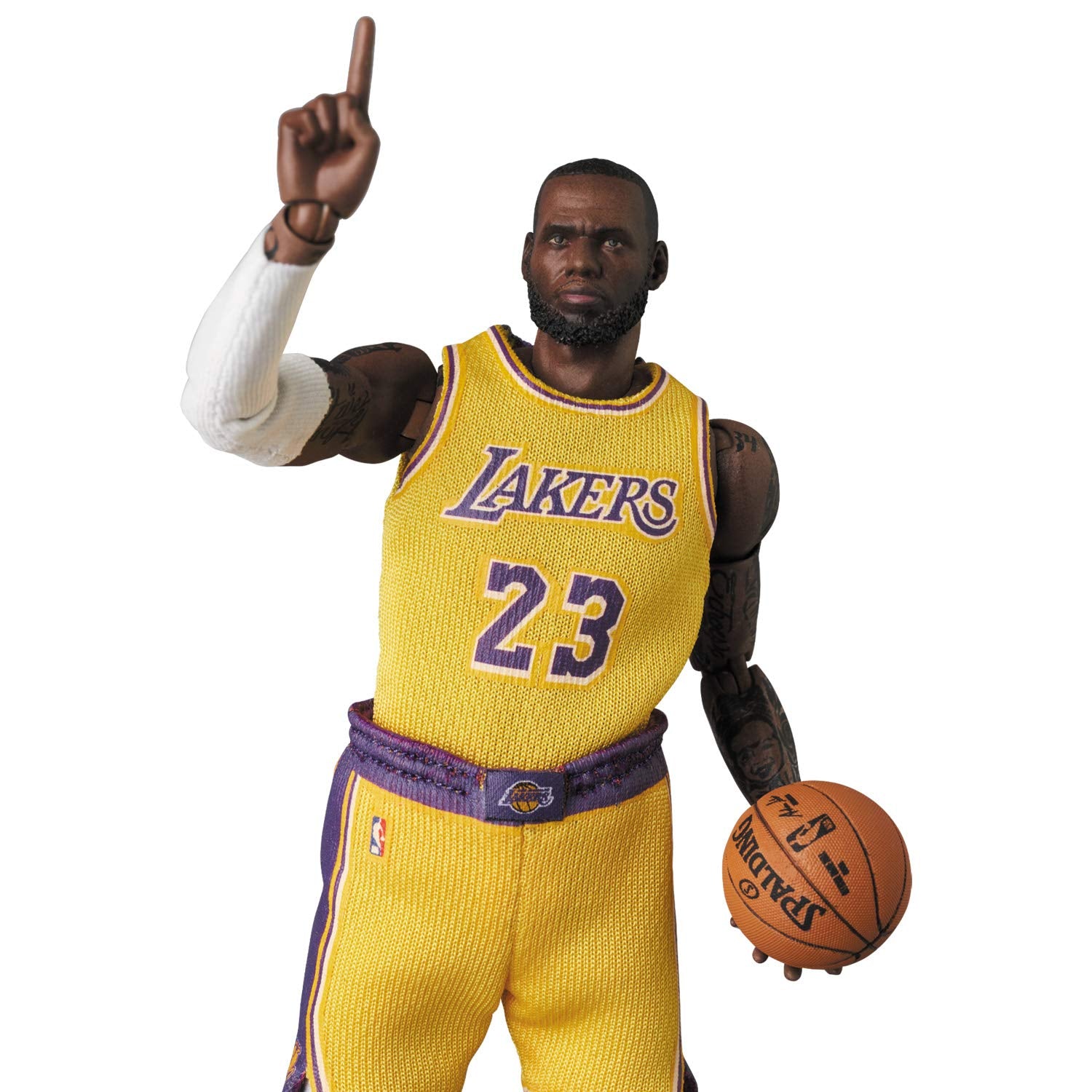 MEDICOM Mafex 127 Lebron James Figure Los Angeles Lakers- Japan Figure Store - #1 Bring To You The Best Japanese Goods