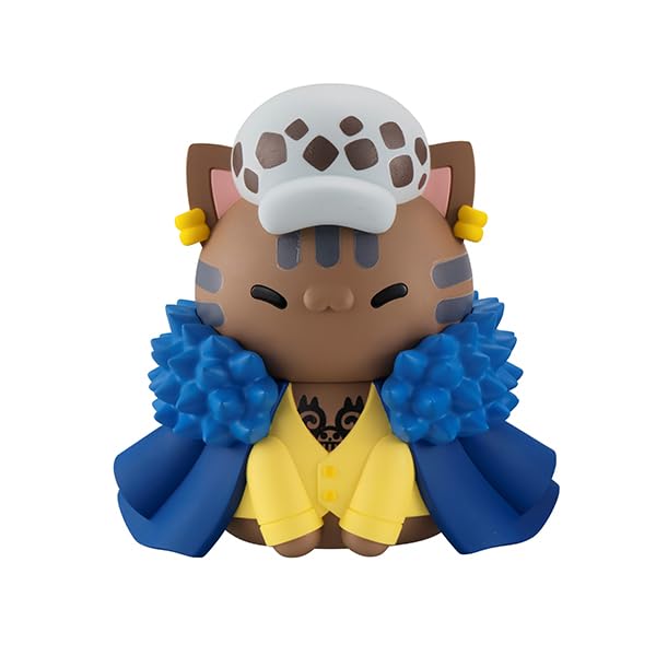 Megahouse Mega Cat Project One Piece Nyan & Big Nyan Peace Nyan! (2) Trafalgar Law 100Mm Pvc Figure Japan- Japan Figure Store - #1 Bring To You The Best Japanese Goods