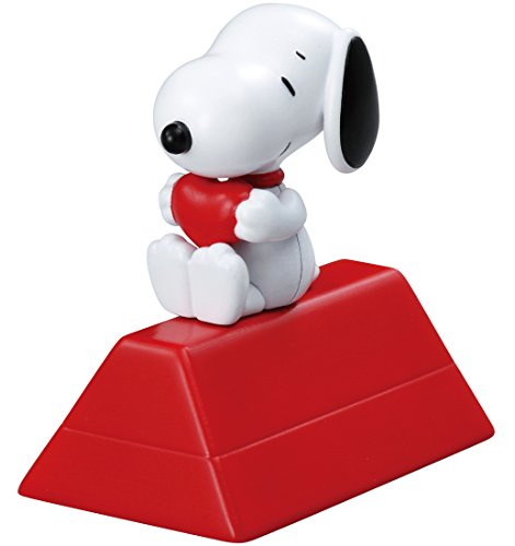 Metal Figure Collection Metacolle Peanuts Snoopy Heart Figure Takara Tomy- Japan Figure Store - #1 Bring To You The Best Japanese Goods
