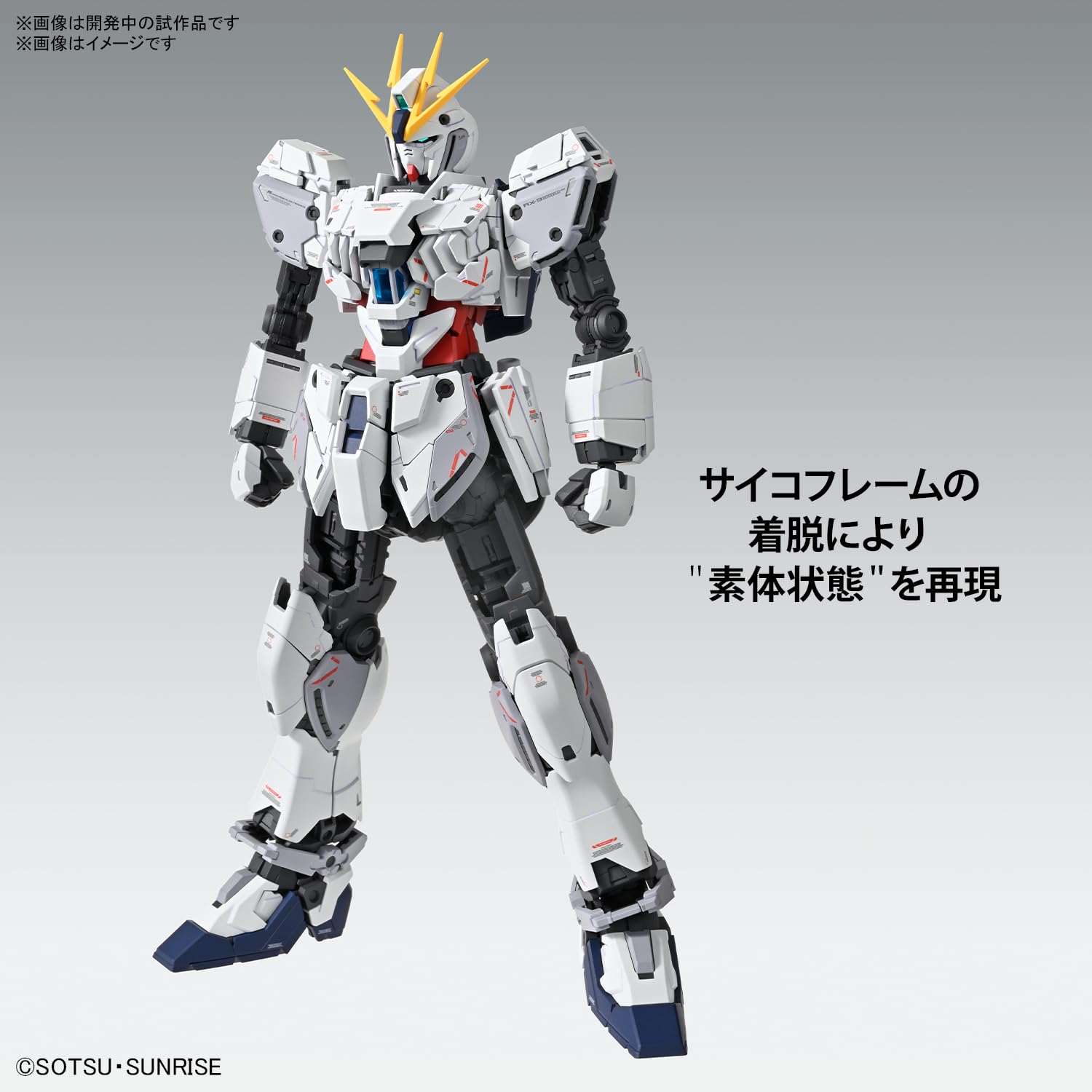Bandai Spirits 1/100 Scale Mg Mobile Suit Gundam NT Narrative C Equipment Ver.Ka Model- Japan Figure Store - #1 Bring To You The Best Japanese Goods