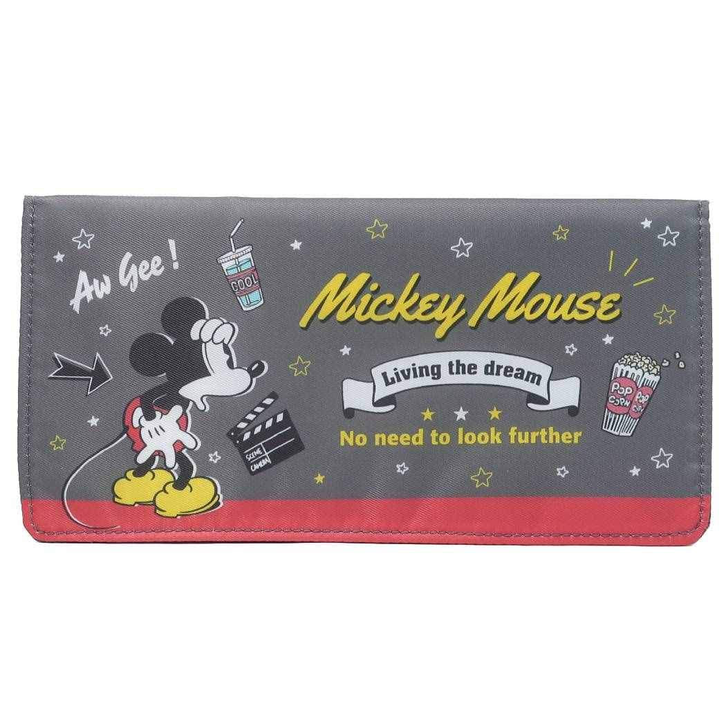KCOMPANY Disney Flat Pouch Mickey Mouse- Japan Figure Store - #1 Bring To You The Best Japanese Goods