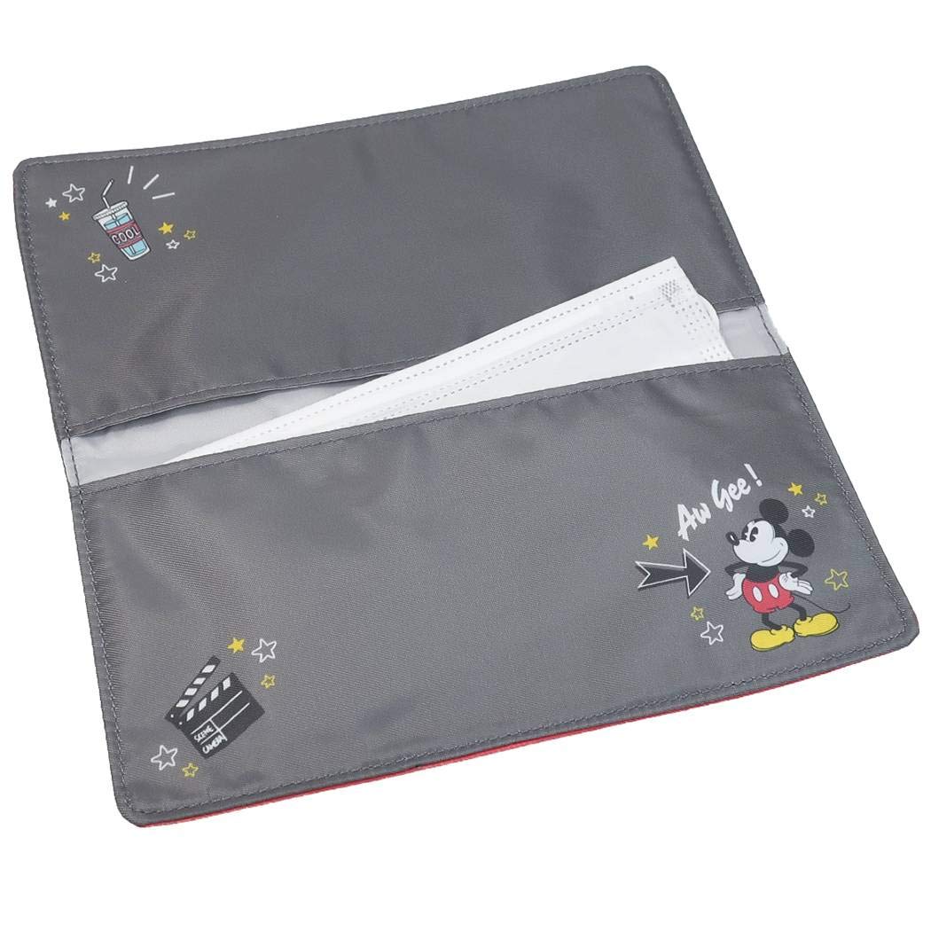 KCOMPANY Disney Flat Pouch Mickey Mouse- Japan Figure Store - #1 Bring To You The Best Japanese Goods