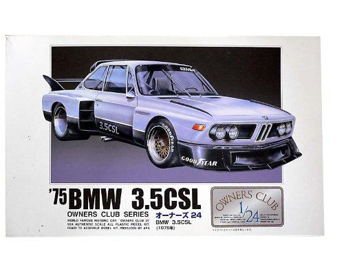 ARII Owners Club 1/24 08 1977 Bmw 3.5Csl 1/24 Scale Kit Microace- Japan Figure Store - #1 Bring To You The Best Japanese Goods