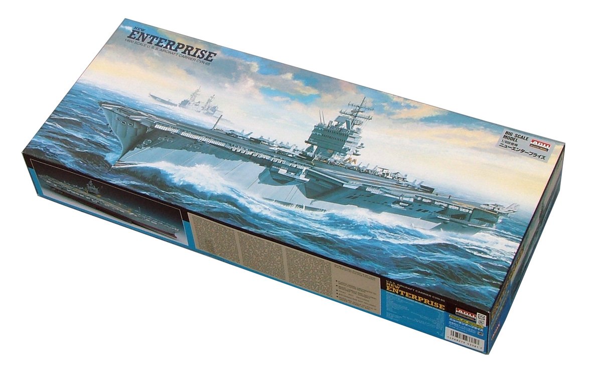 ARII 933817 New Uss Enterprise Aircraft Carrier Cvn65 1/600 Scale Kit Microace- Japan Figure Store - #1 Bring To You The Best Japanese Goods