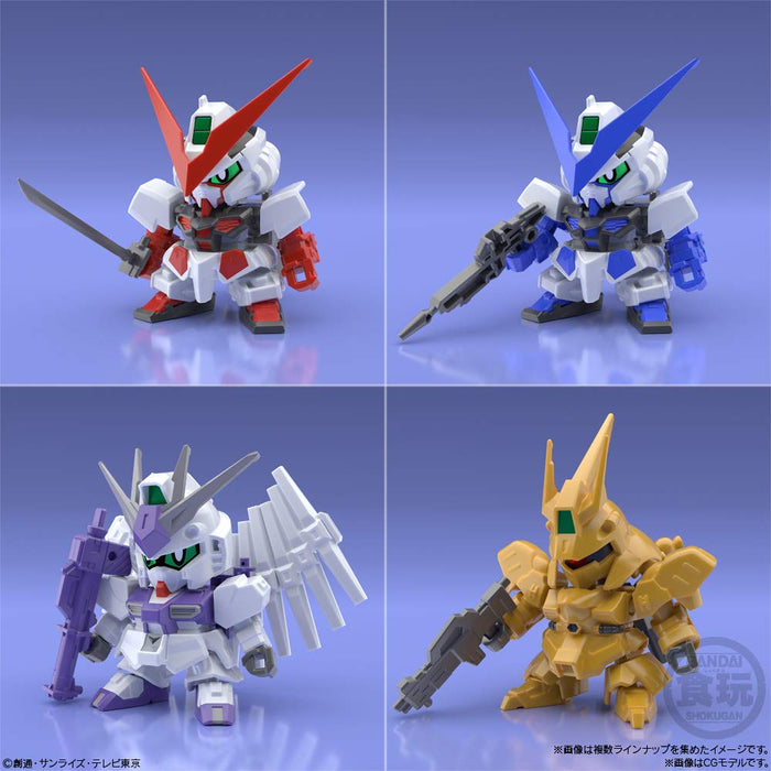 BANDAI CANDY 290636 Mini-Pla Gundam Build Divers Great Shock Gundam 1 Box 10 Pcs. Set- Japan Figure Store - #1 Bring To You The Best Japanese Goods