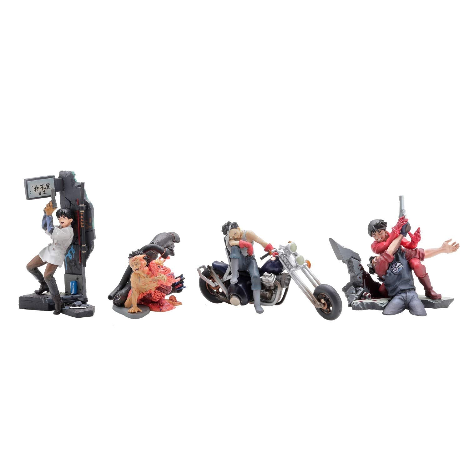 KAIYODO Miniq Akira Part 2 Tetsuo 1 Box 6 Pcs- Japan Figure Store - #1 Bring To You The Best Japanese Goods