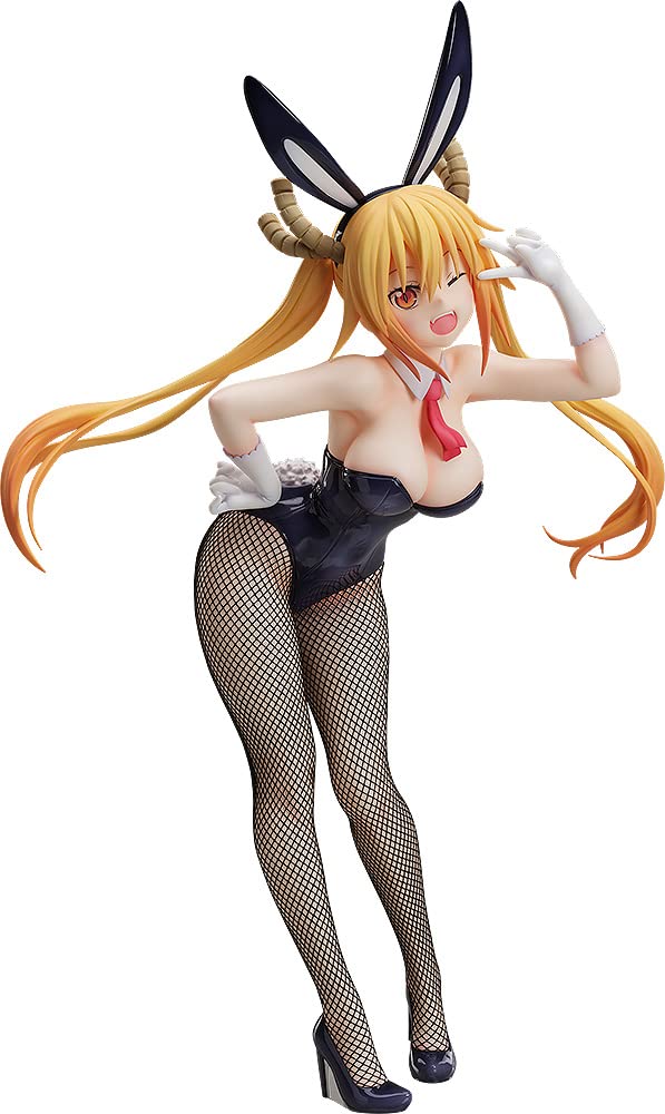 Miss Kobayashi&S Dragon Maid Tall Bunny Ver. 1/4 Scale Plastic Pre-Painted Complete Figure F51119- Japan Figure Store - #1 Bring To You The Best Japanese Goods