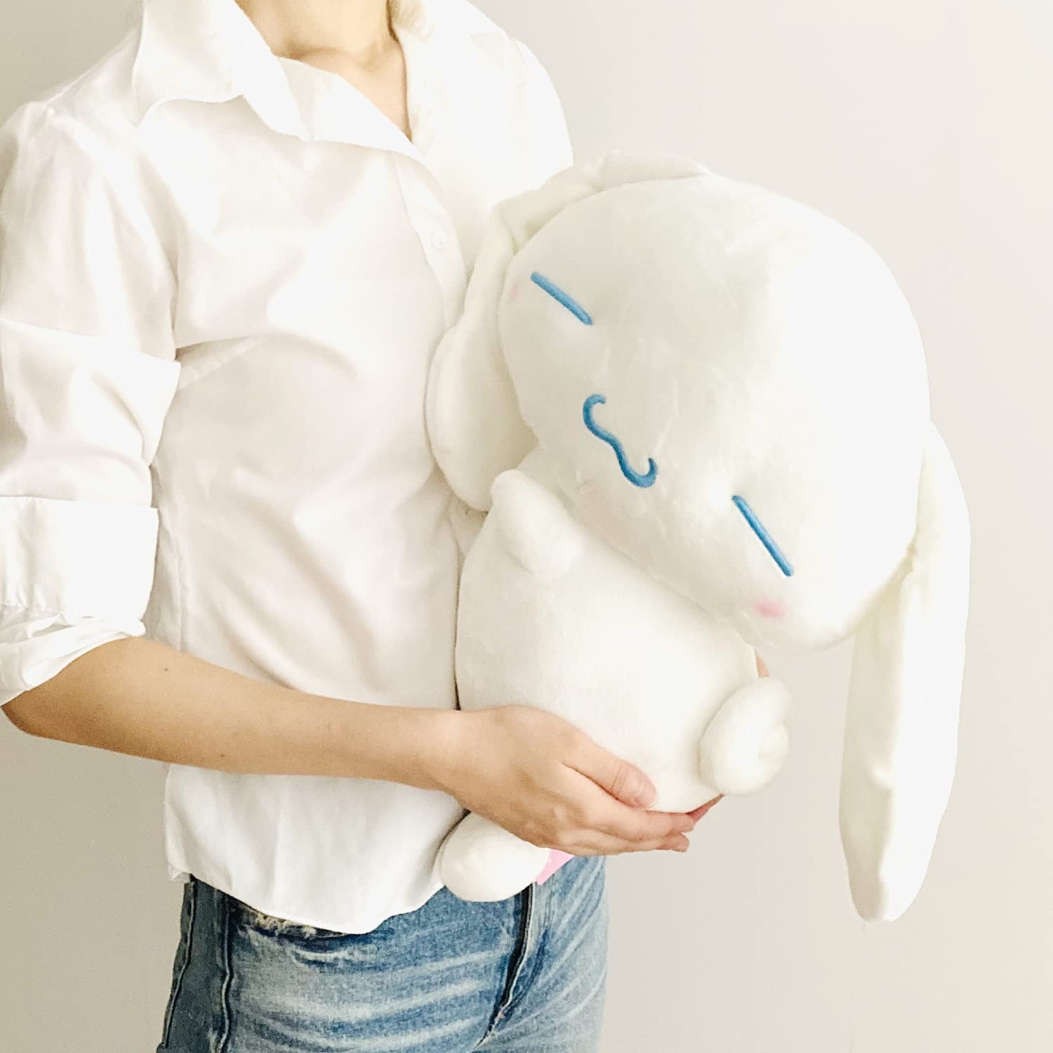 Moripilo Cinnamoroll Dakimakura White Co-Sleeping Pillow Approx. 40 Cm Sanrio- Japan Figure Store - #1 Bring To You The Best Japanese Goods