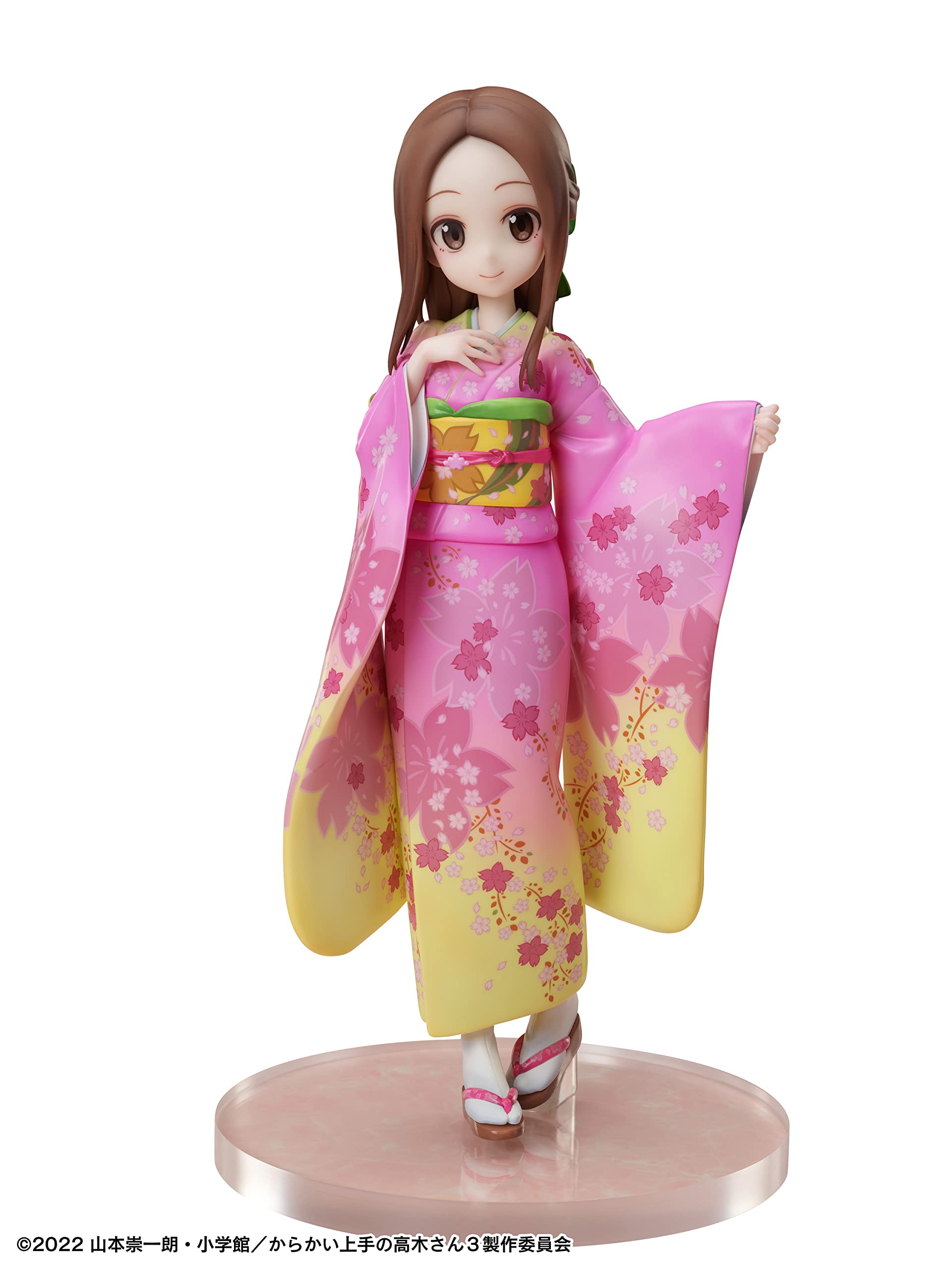 FURYU Takagi-San Sakura-Kimono Ver. 1/7 Figure Teasing Master Takagi-San 3- Japan Figure Store - #1 Bring To You The Best Japanese Goods