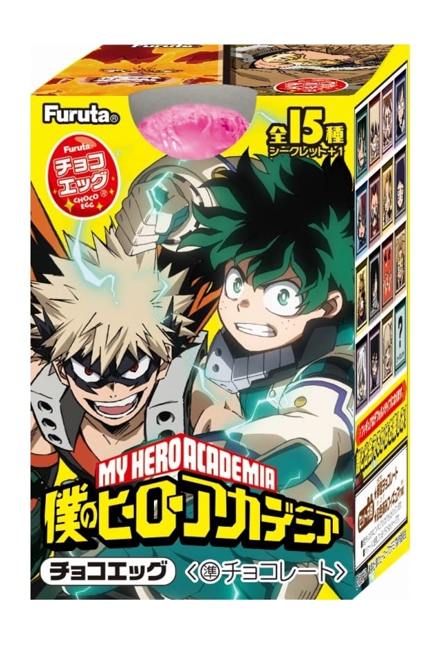 My Hero Academia Choco Egg 10 Pieces 1Box- Japan Figure Store - #1 Bring To You The Best Japanese Goods